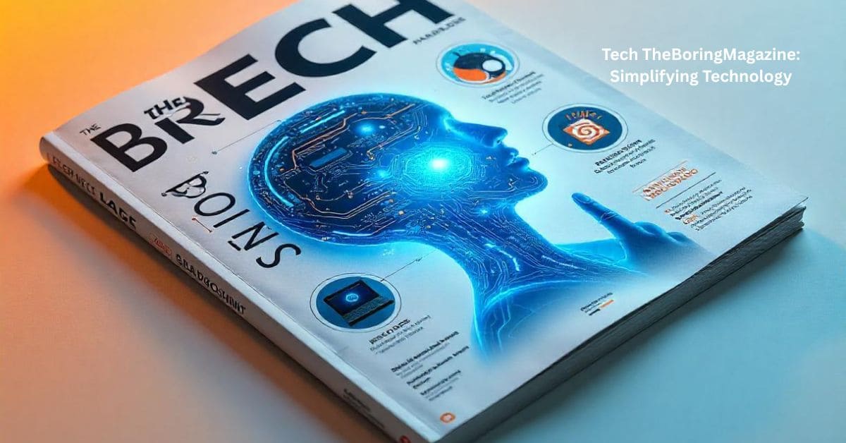 Tech TheBoringMagazine: Simplifying Technology