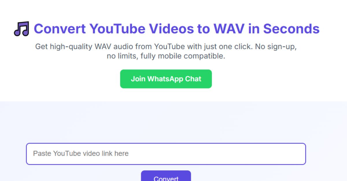 youtube to wav converter by prowavconverter